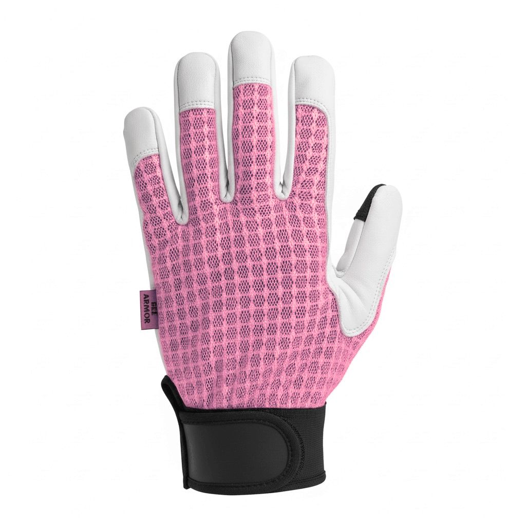 Pink Bee Gloves