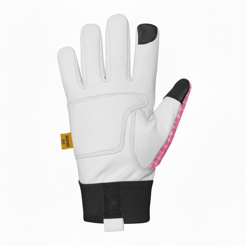 Pink Bee Gloves
