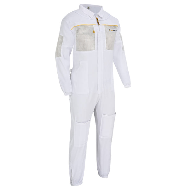 Semi-Ventilated Beekeeping Suit - White