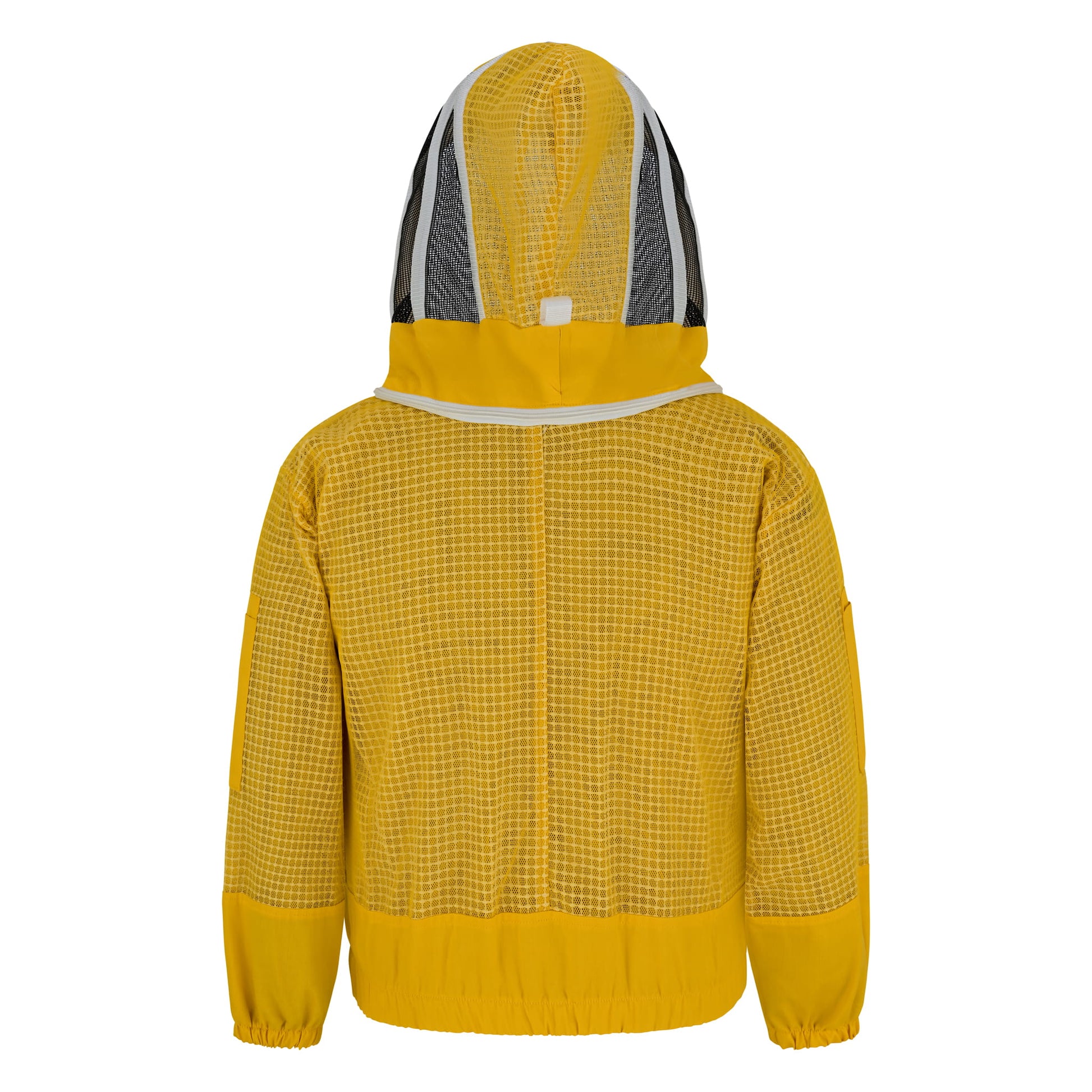 3 Layer Beekeeping Jacket with Fencing Veil - Yellow