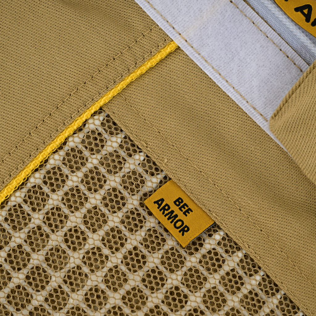 Semi Ventilated Beekeeping Suit - Khaki