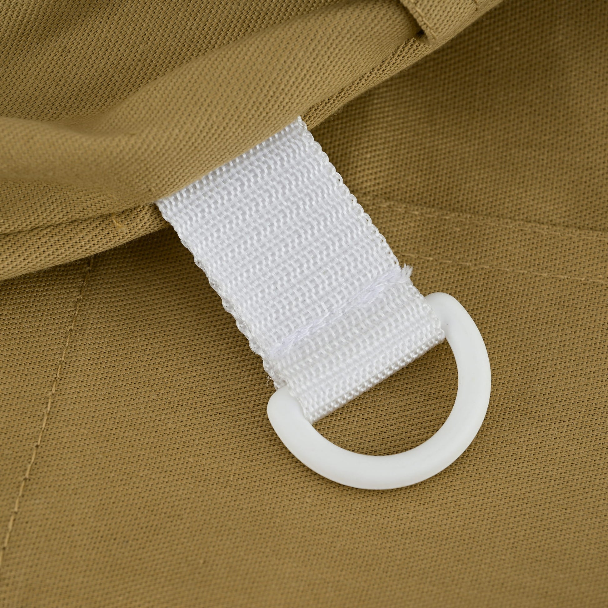 Semi Ventilated Beekeeping Suit with Rounded Veil - Khaki