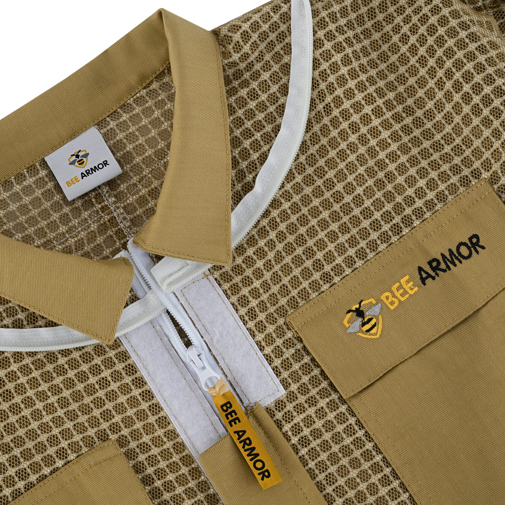 3 Layer Beekeeping Suit - Khaki
