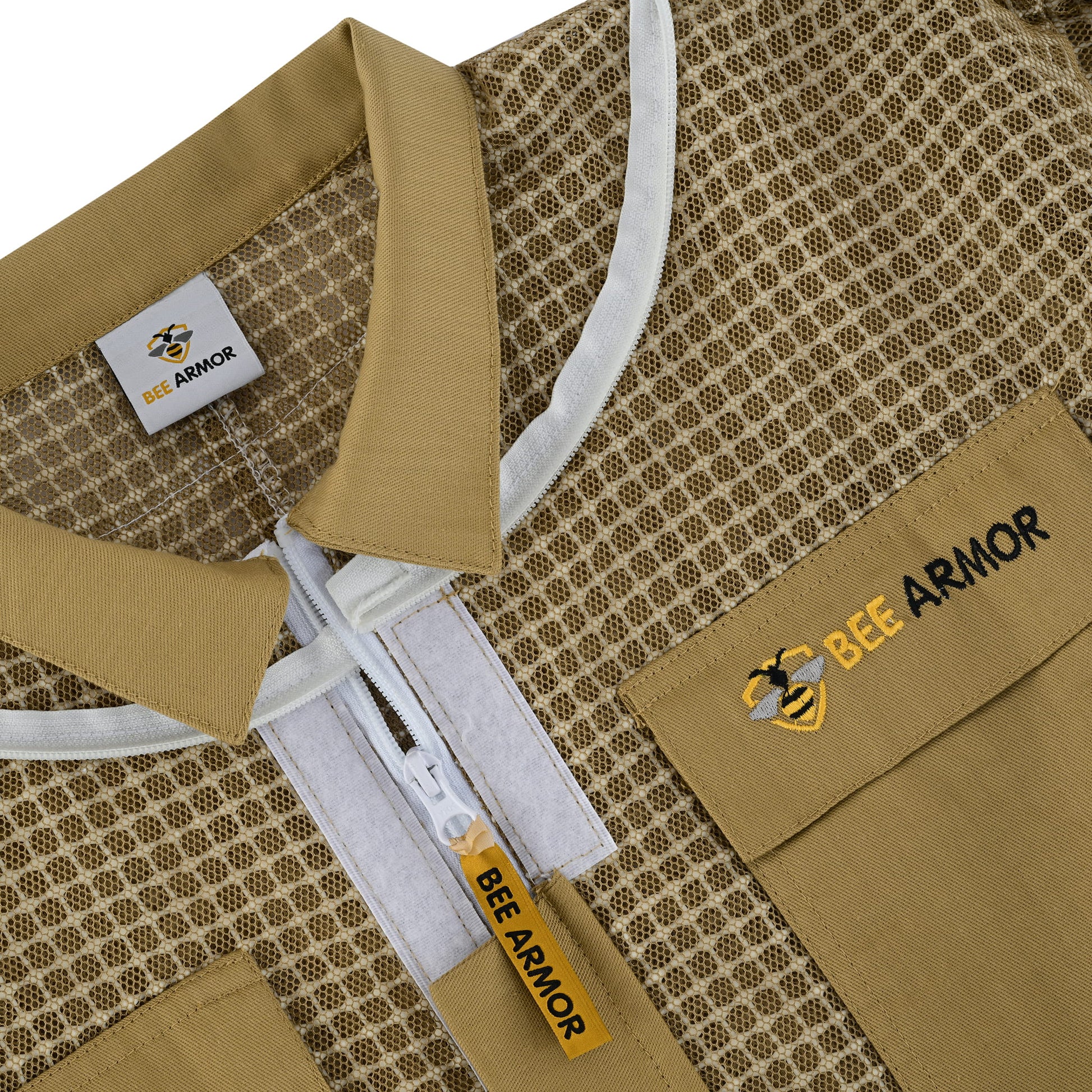 3 Layer Beekeeping Suit - Khaki