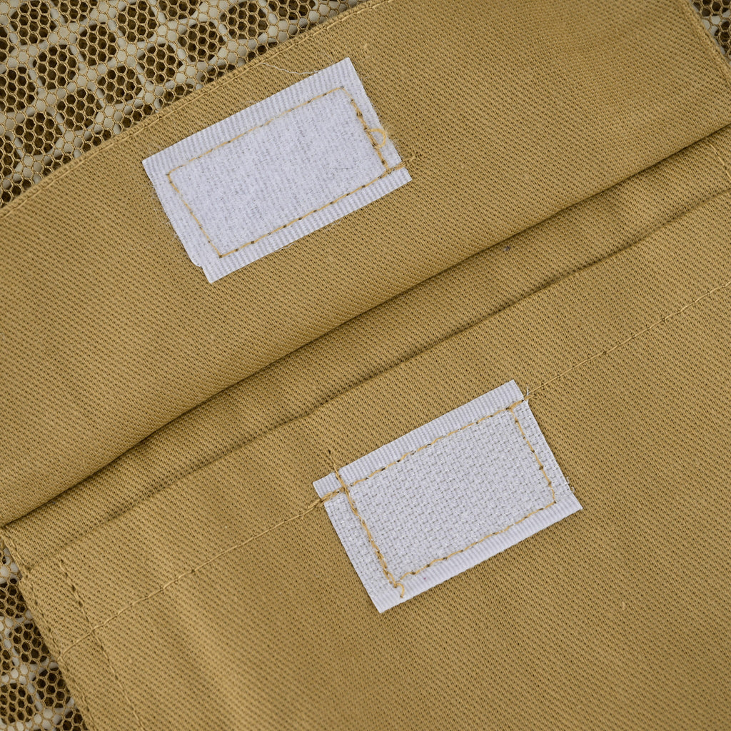 3 Layer Beekeeping Suit with Rounded Veil - Khaki