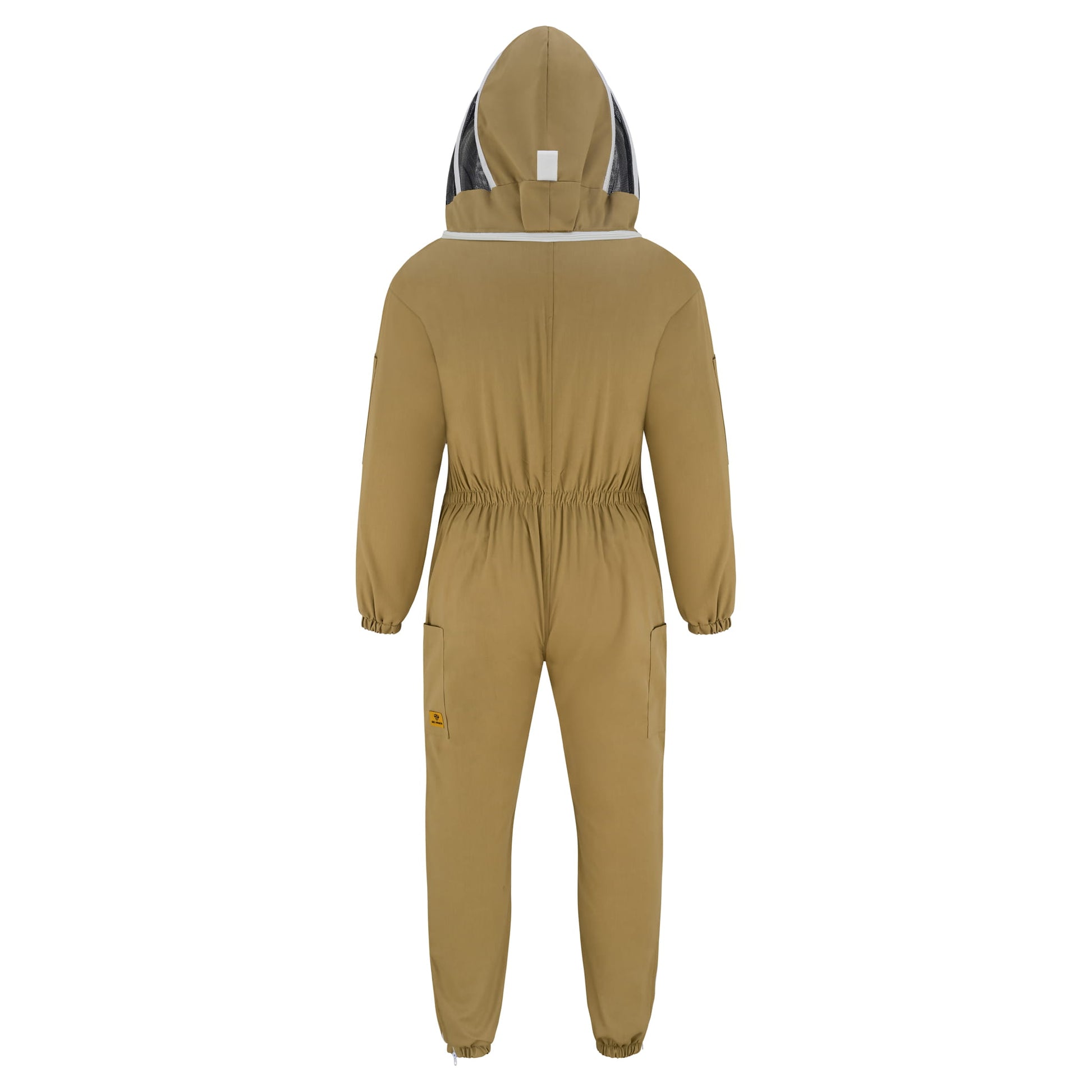 Cotton Beekeeping Suit with Fencing Veil - Khaki