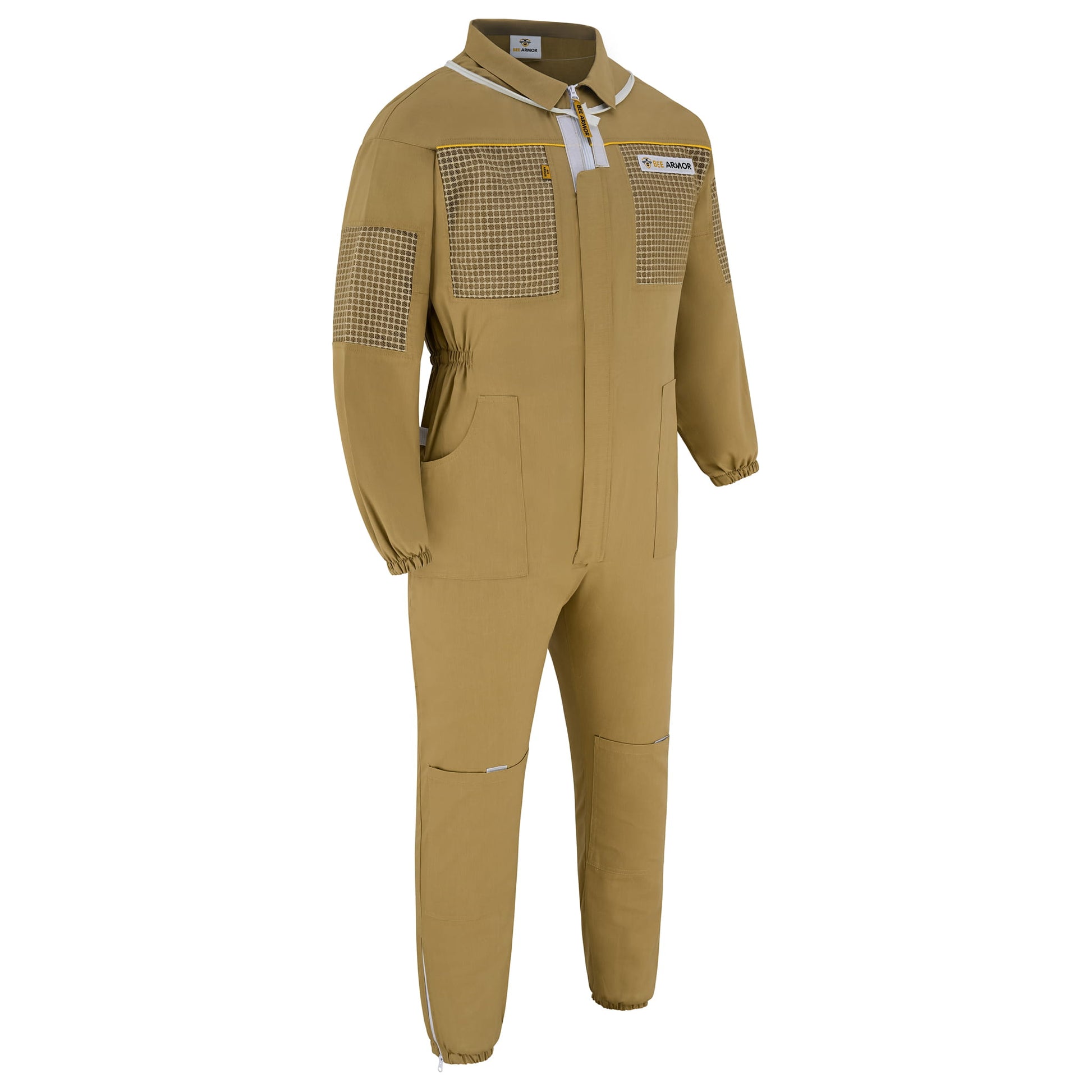 Semi Ventilated Beekeeping Suit - Khaki