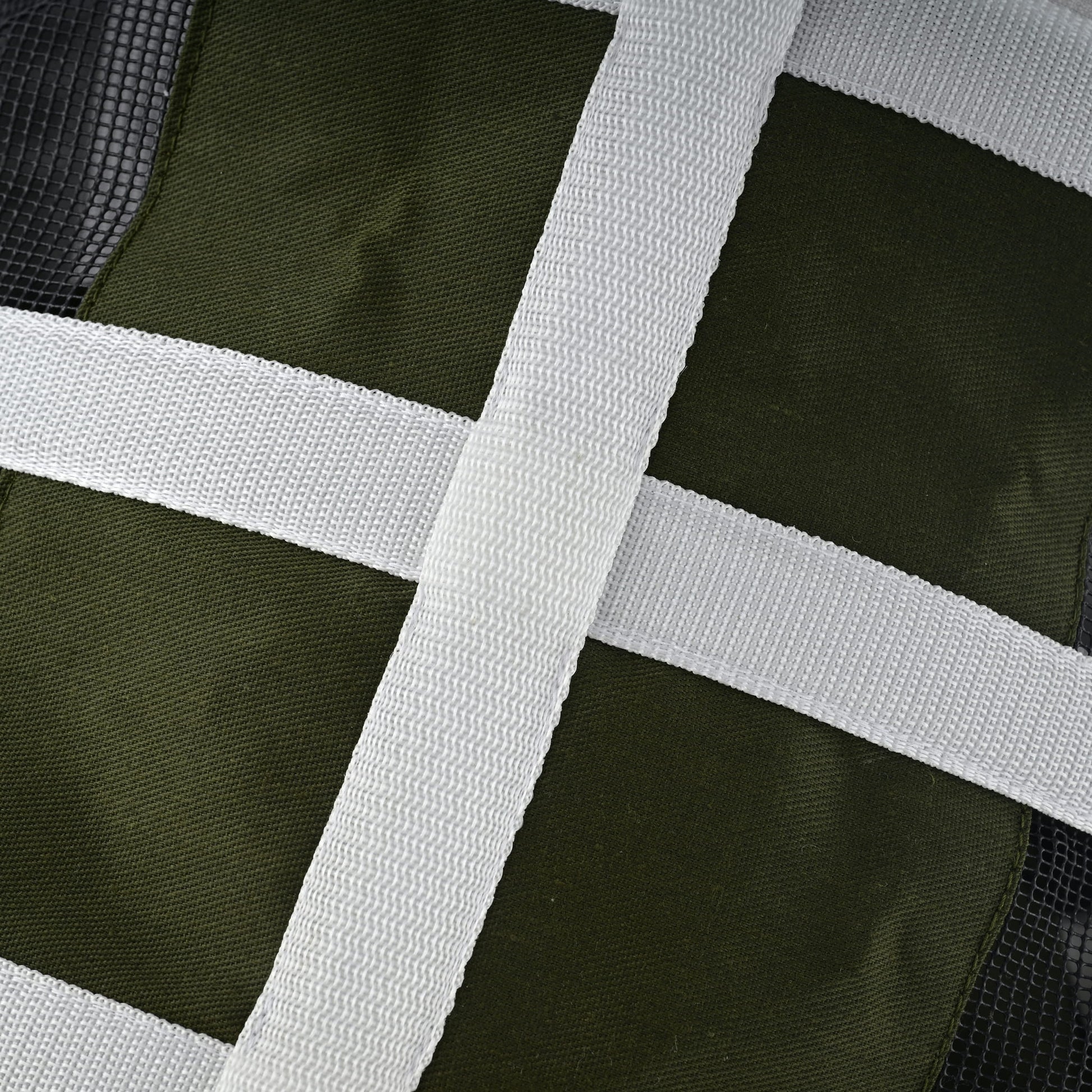 Semi Ventilated Beekeeping Suit with Rounded Veil - Green