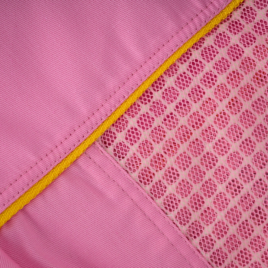 Semi Ventilated Beekeeping Suit with Rounded Veil - Pink
