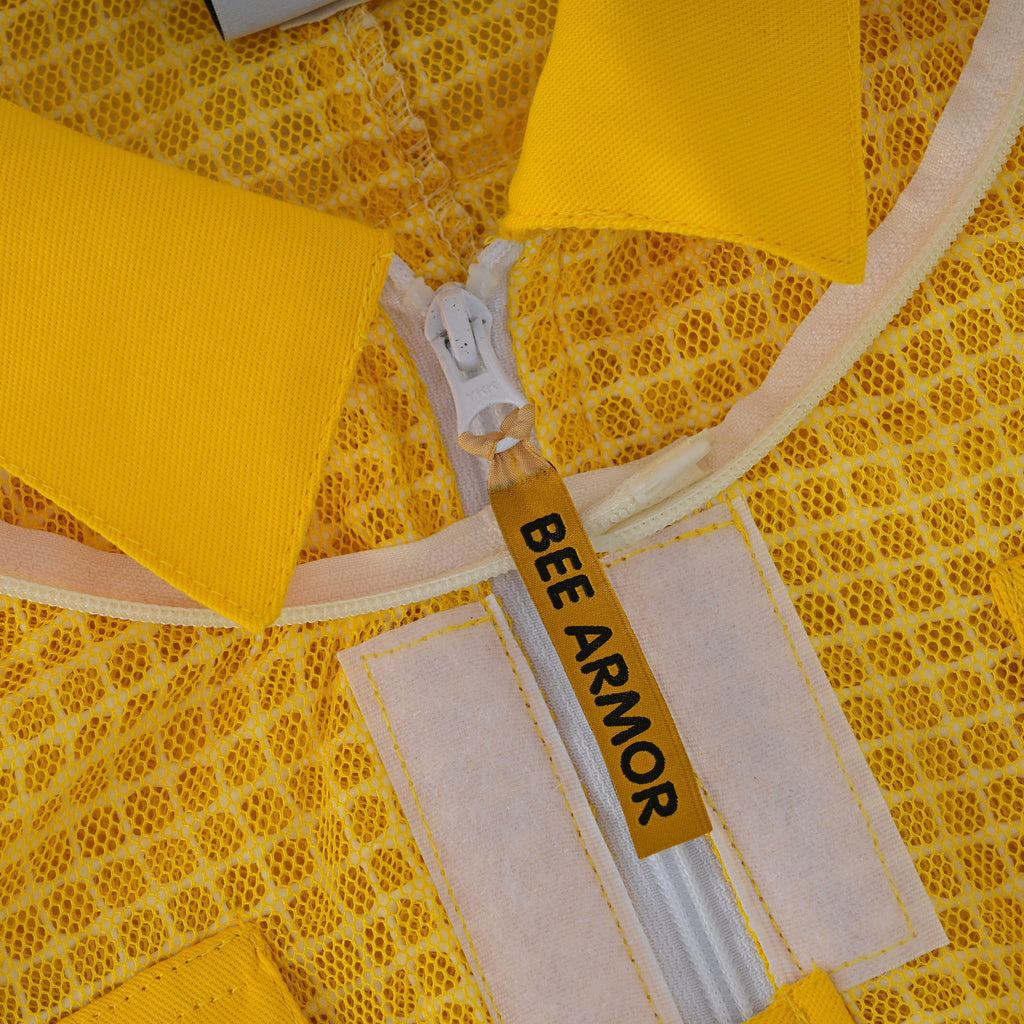 3-Layer Beekeeping Suit - Yellow