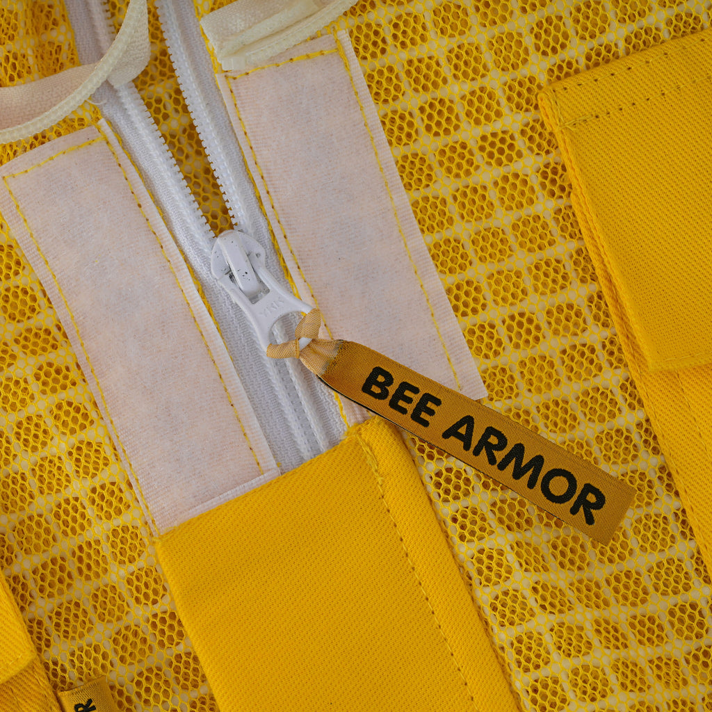 3-Layer Beekeeping Suit - Yellow