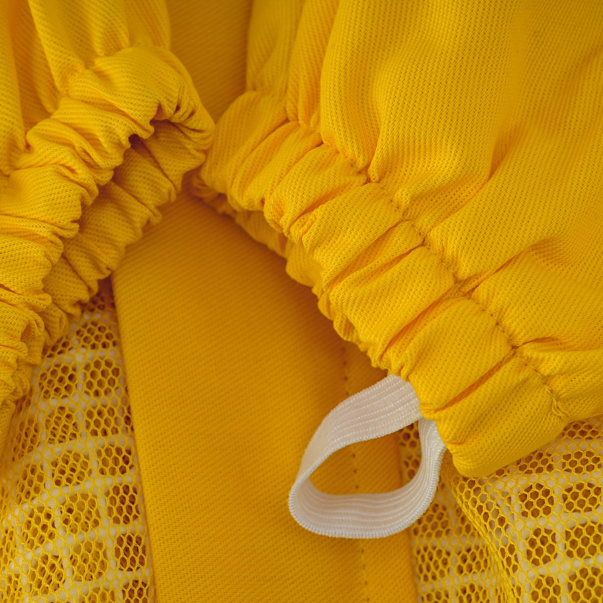3-Layer Beekeeping Suit with Rounded Veil - Yellow