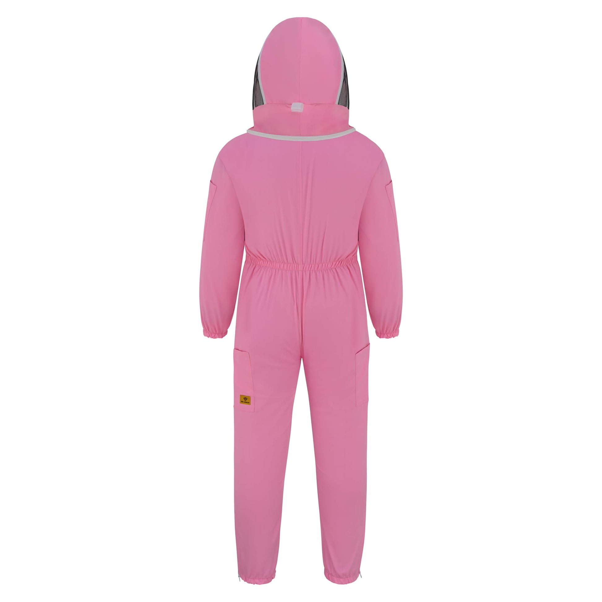 Cotton Beekeeping Suit with Fencing Veil - Pink