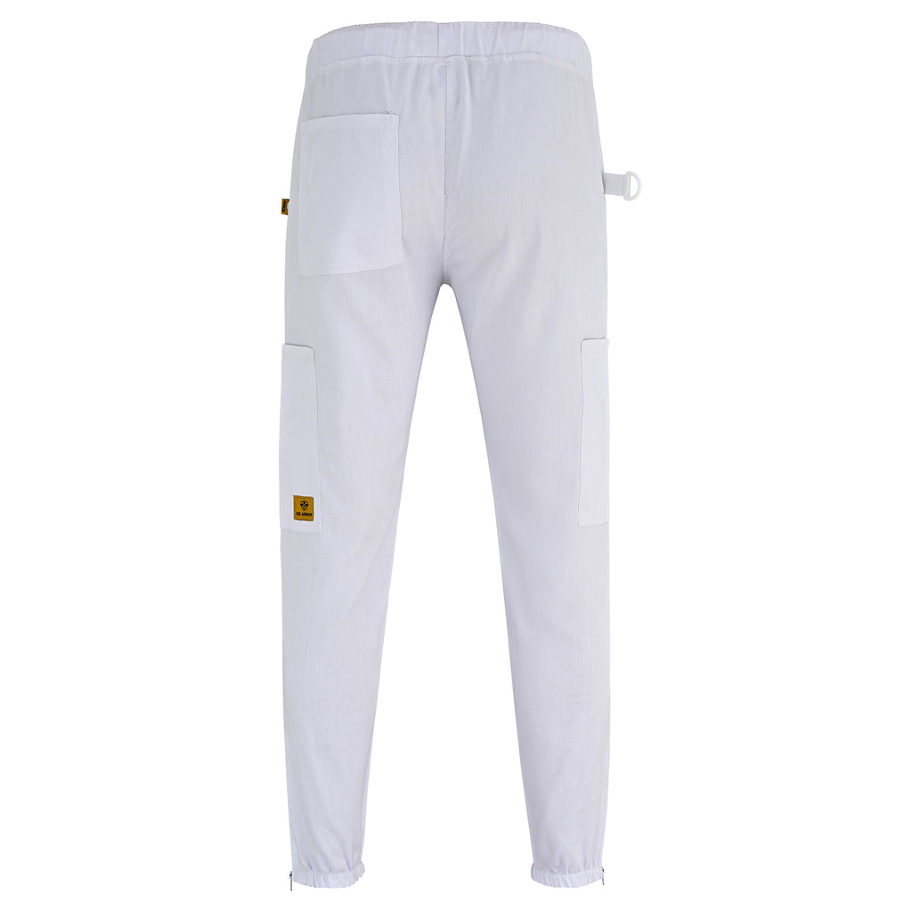 Cotton Beekeeping Pants - White