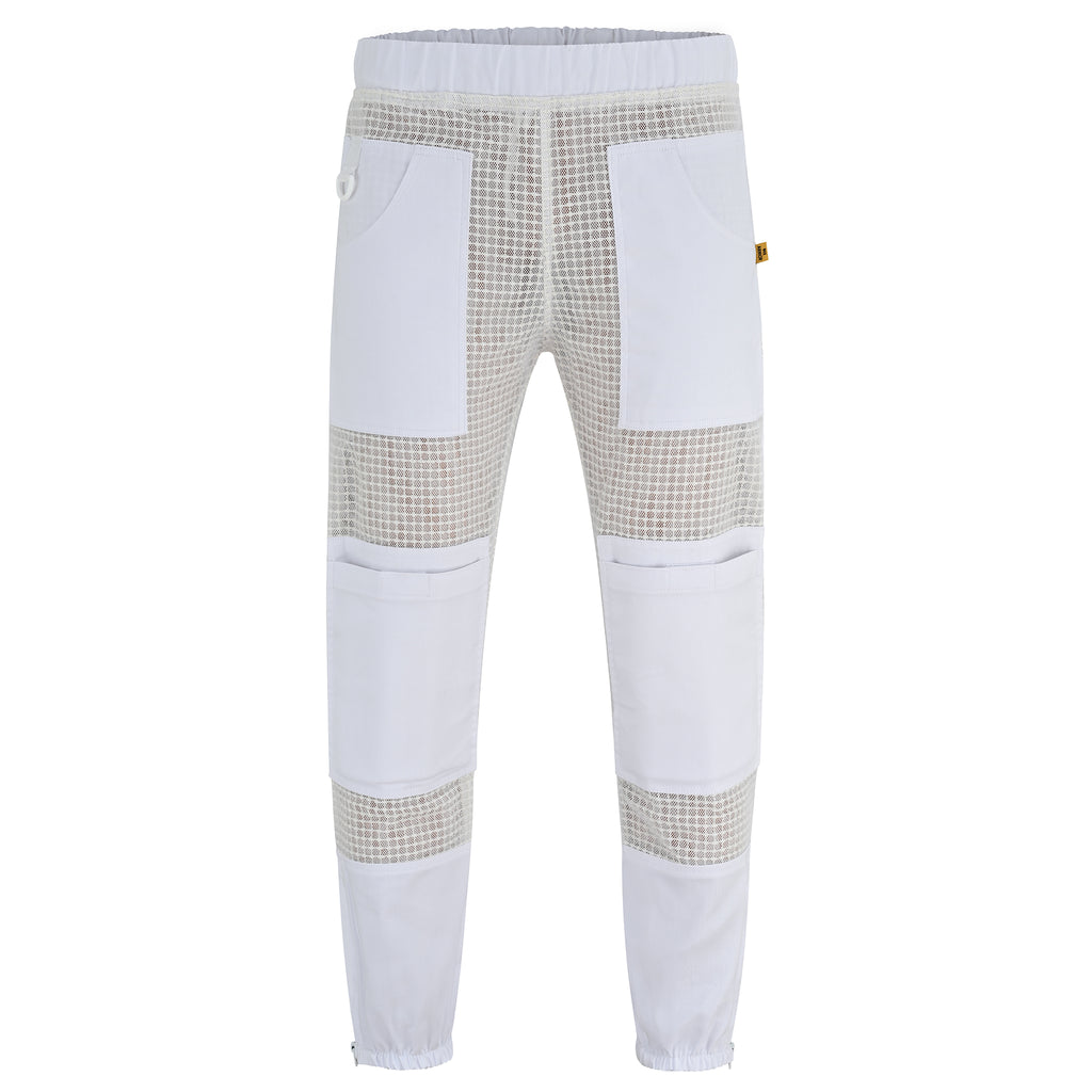 Fully Ventilated Beekeeping Pants - White