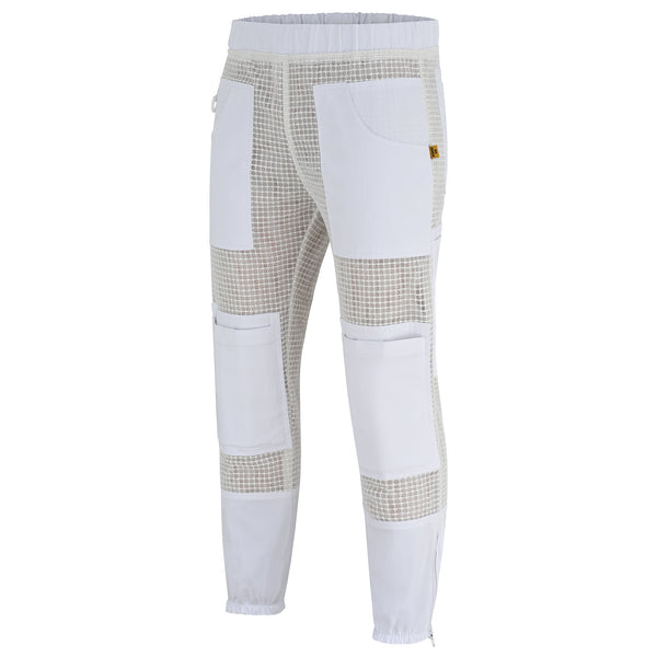 Fully Ventilated Beekeeping Pants - White