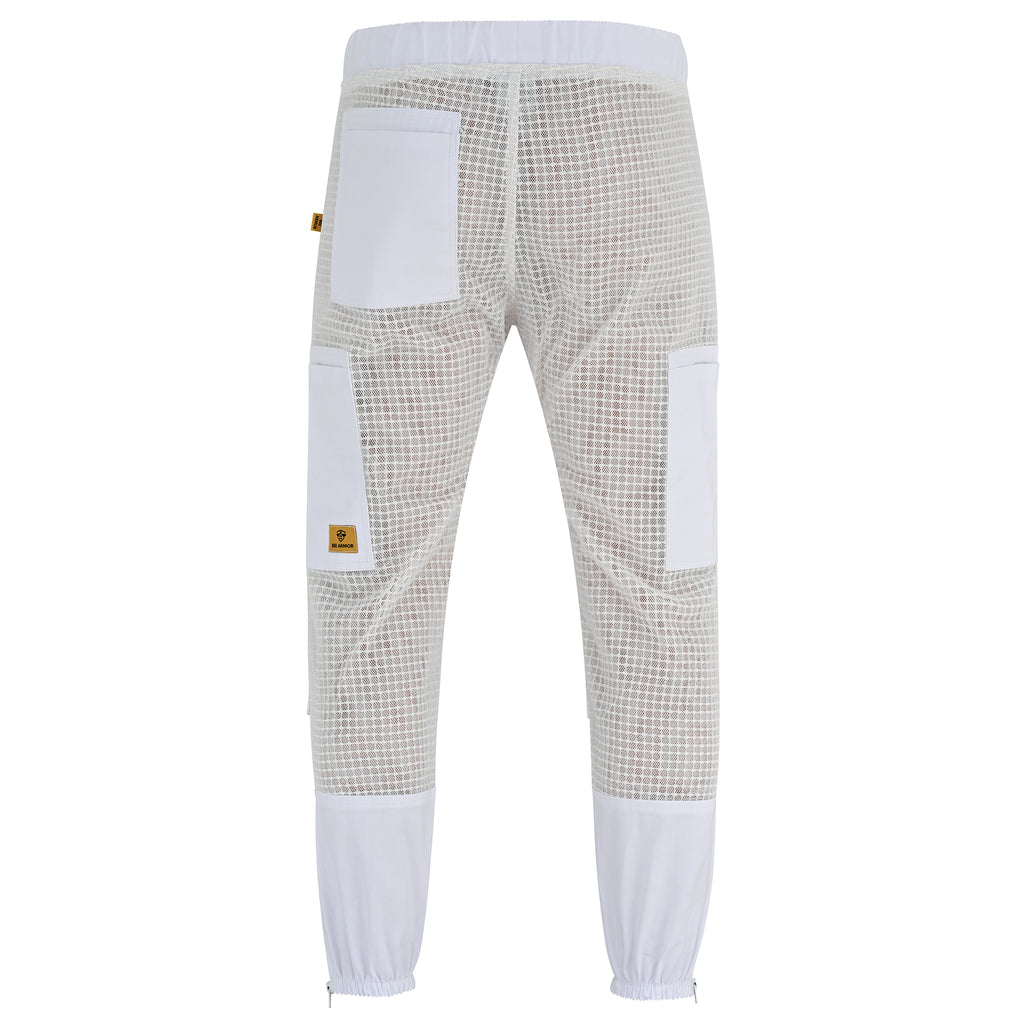 Fully Ventilated Beekeeping Pants - White