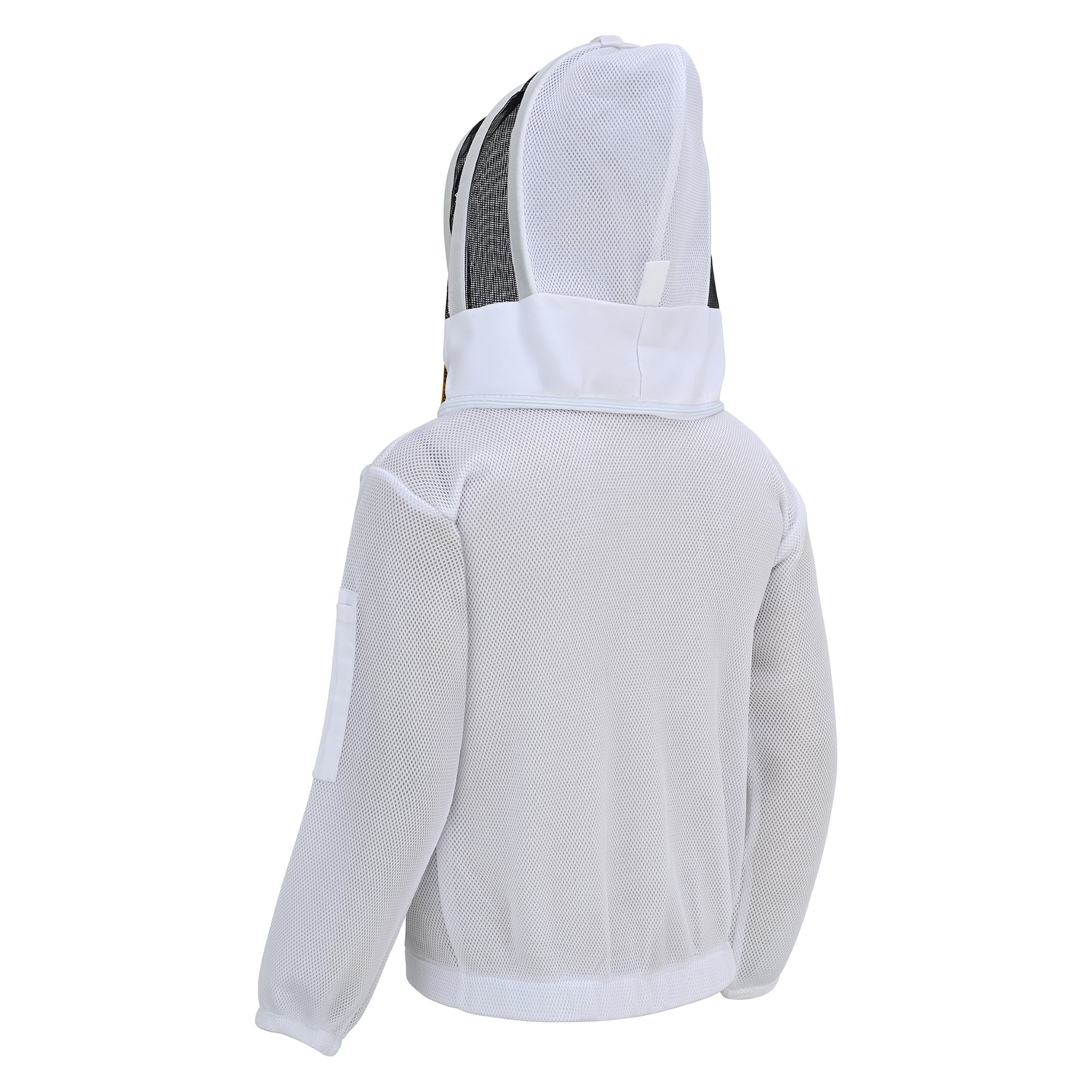Airmesh Beekeeping Jacket with Fencing Veil - White