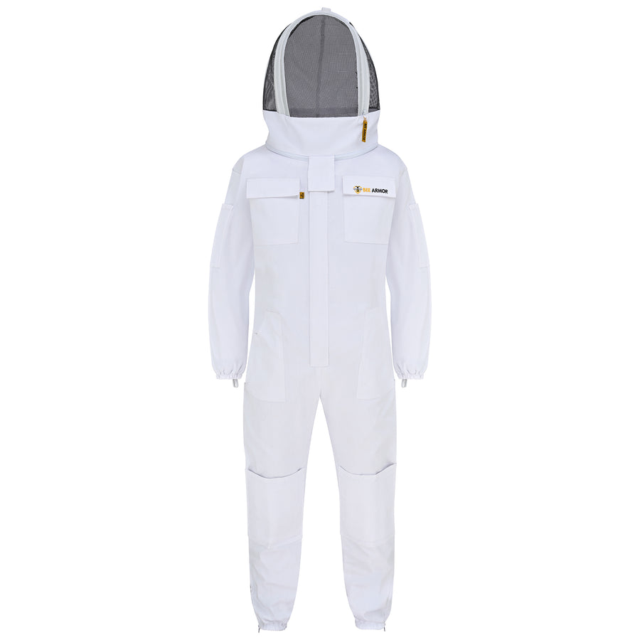 Cotton Bee Suit - Fencing Veil