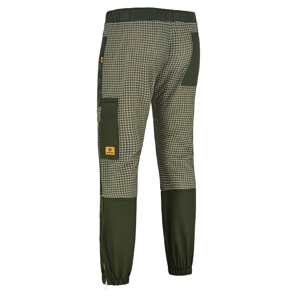 Fully Ventilated Beekeeping Pants - Green
