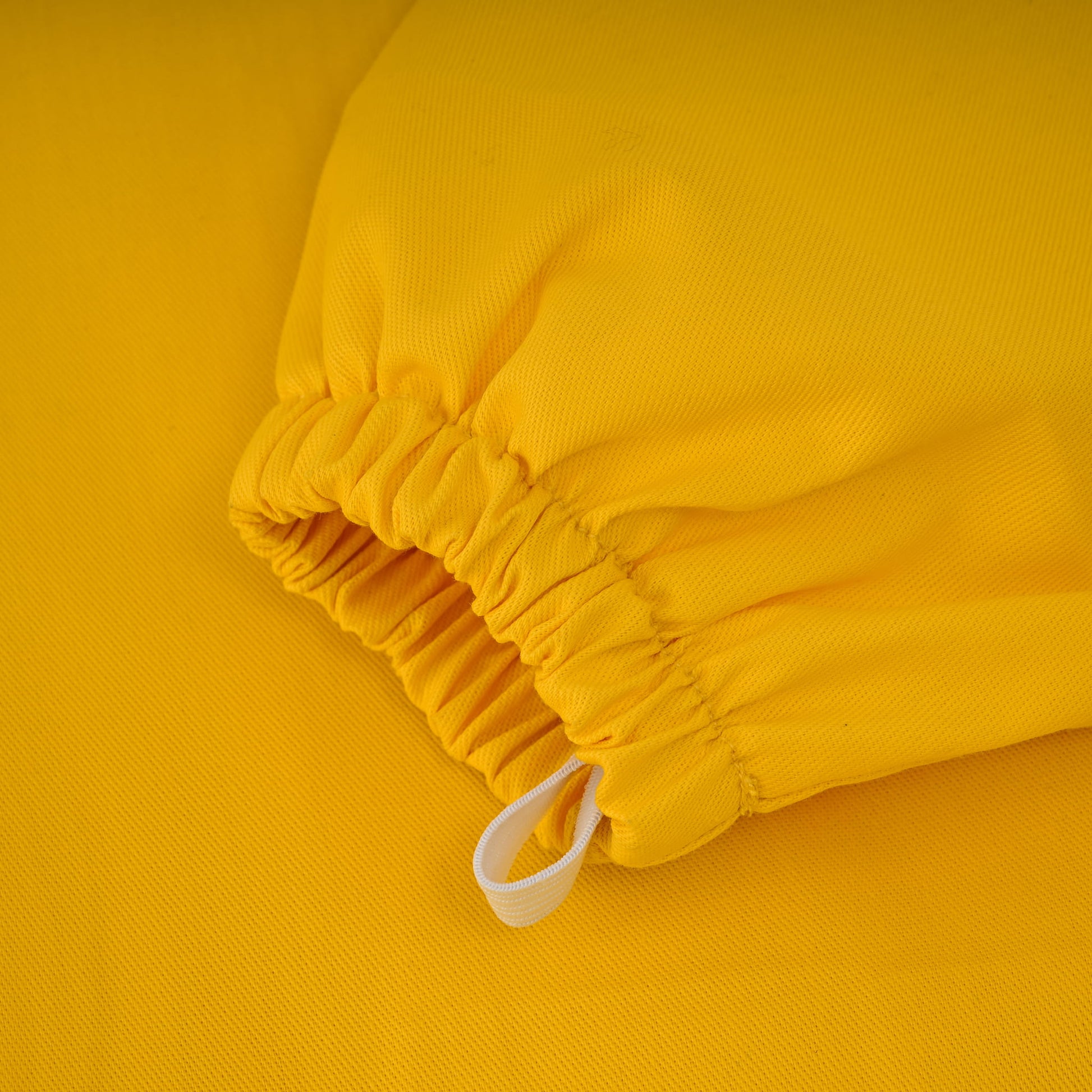 Cotton Beekeeping Jacket with Fencing Veil - Yellow