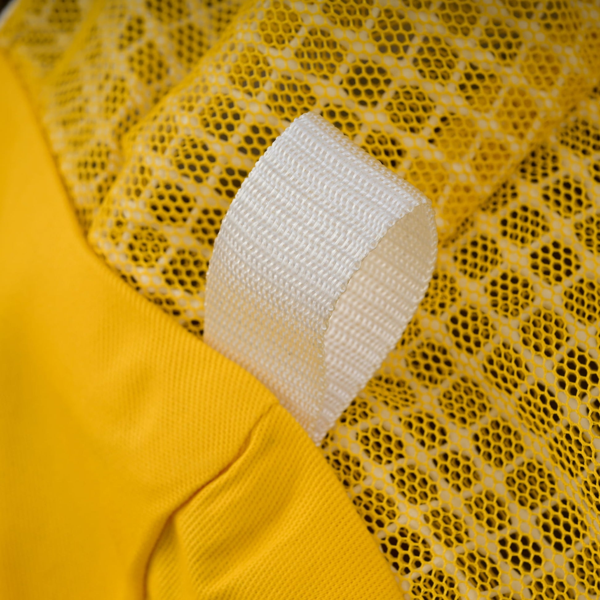 Semi Ventilated Beekeeping Jacket with Fencing Veil - Yellow