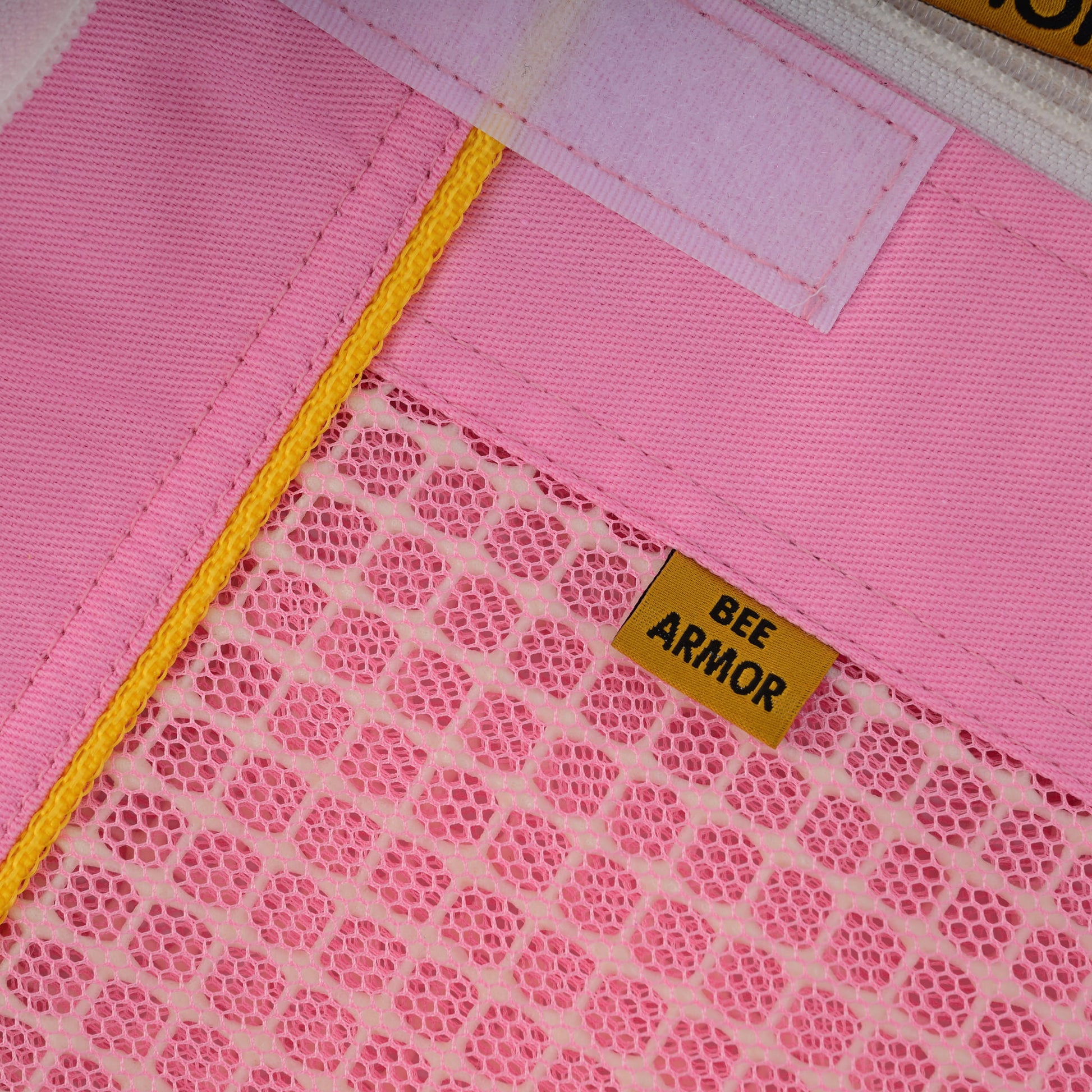 Semi Ventilated Beekeeping Jacket with Fencing Veil - Pink