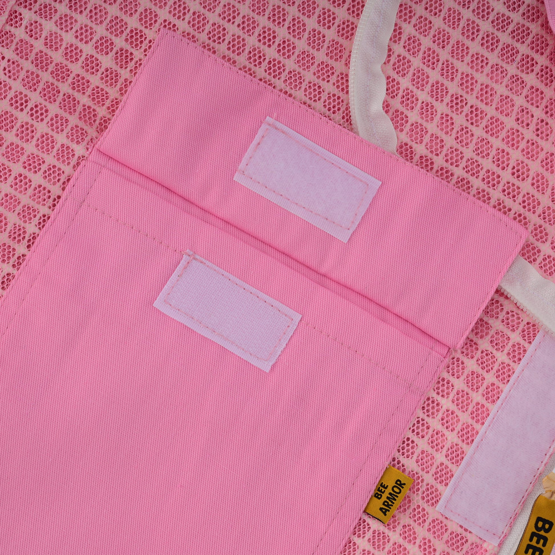 3 Layer Beekeeping Jacket with Fencing Veil - Pink