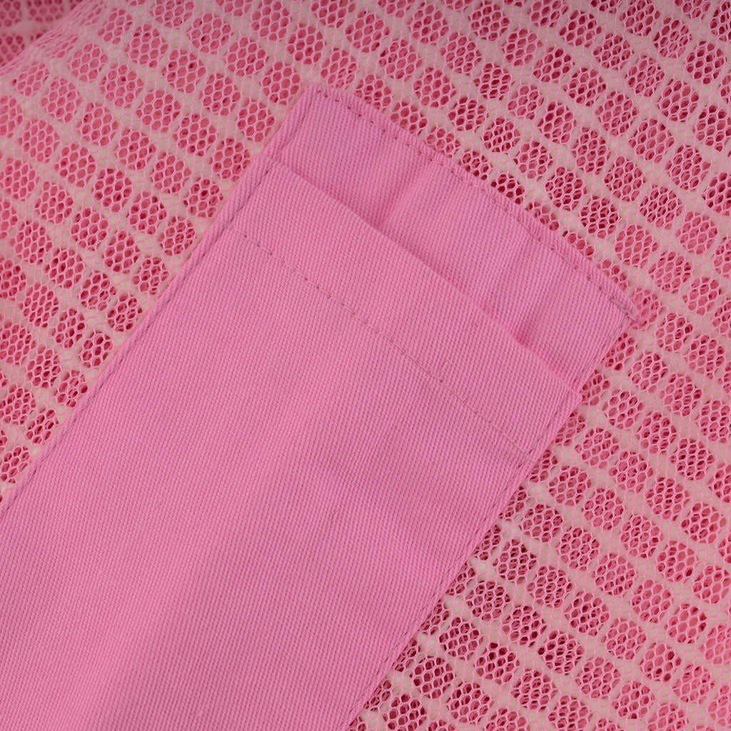 3 Layer Beekeeping Jacket with Fencing Veil - Pink