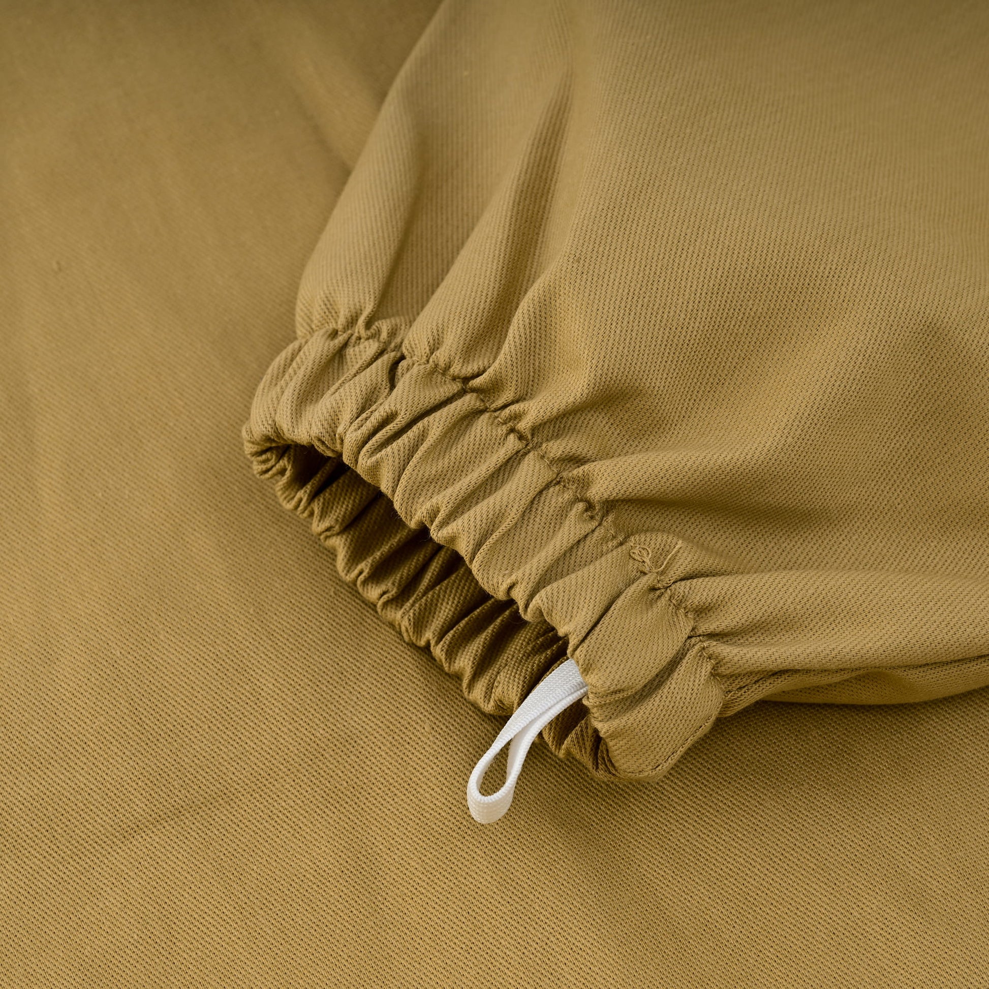 Cotton Beekeeping Jacket with Rounded Veil - Khaki