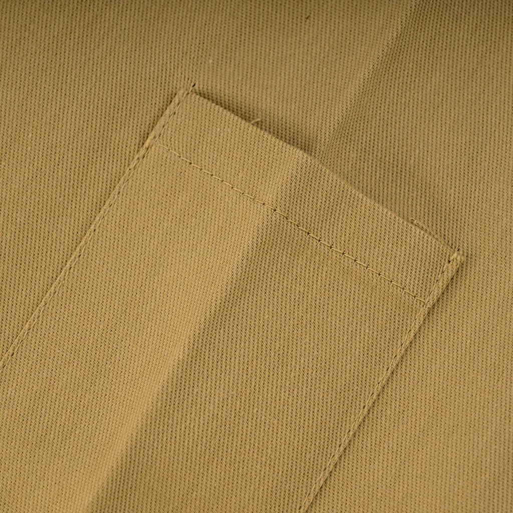 Cotton Beekeeping Jacket with Rounded Veil - Khaki