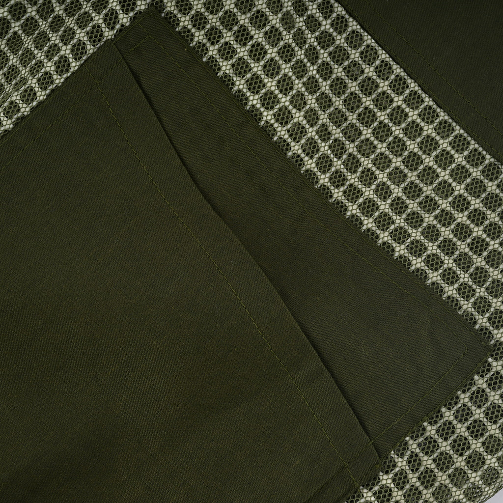 3 Layer Beekeeping Jacket with Fencing Veil- Green