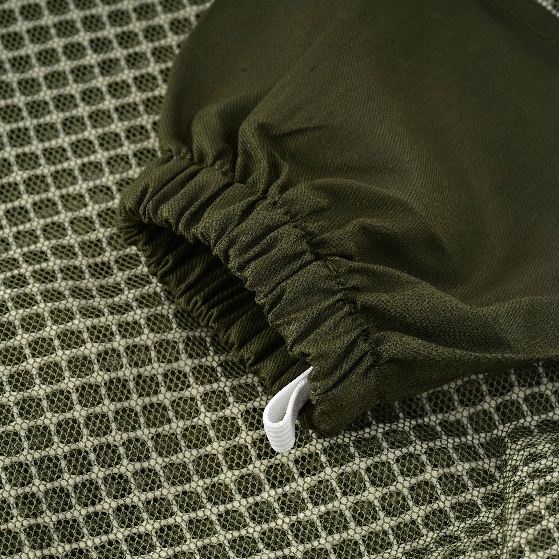 3 Layer Beekeeping Jacket with Fencing Veil- Green