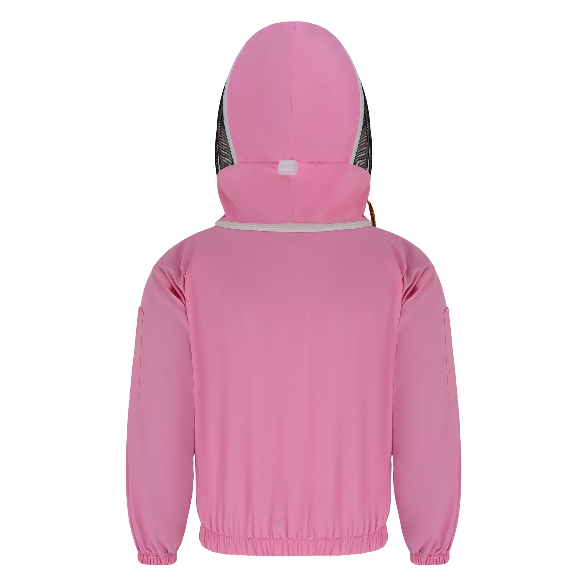 Cotton Beekeeping Jacket with Fencing Veil - Pink
