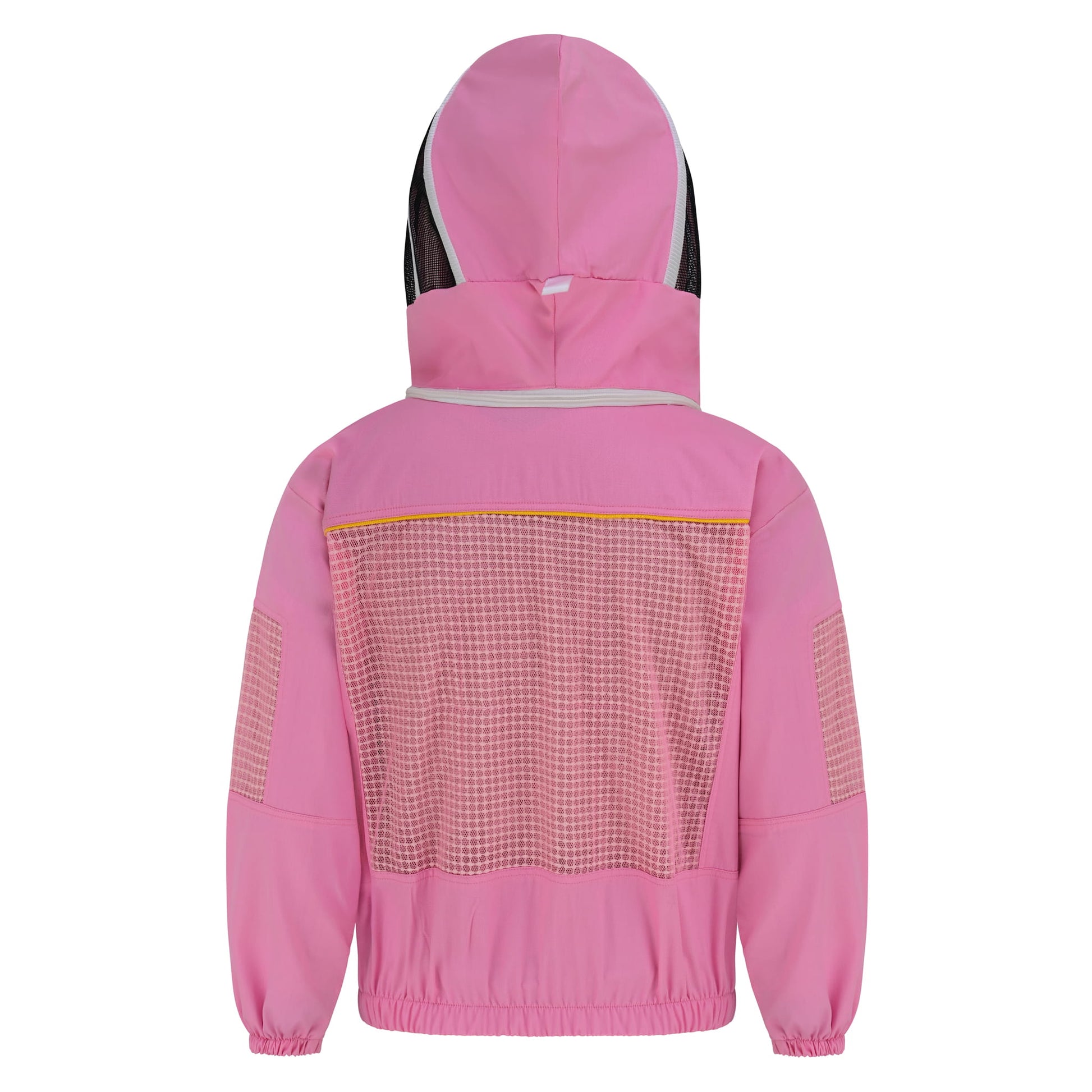 Semi Ventilated Beekeeping Jacket with Fencing Veil - Pink