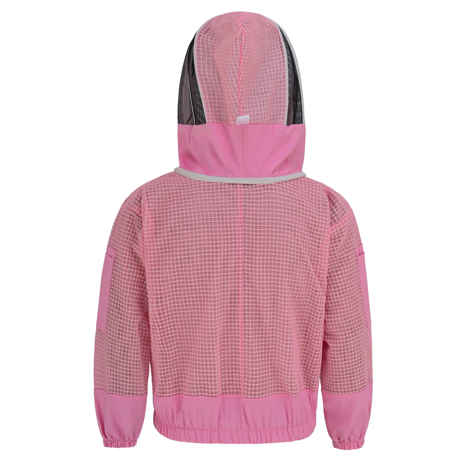 3 Layer Beekeeping Jacket with Fencing Veil - Pink