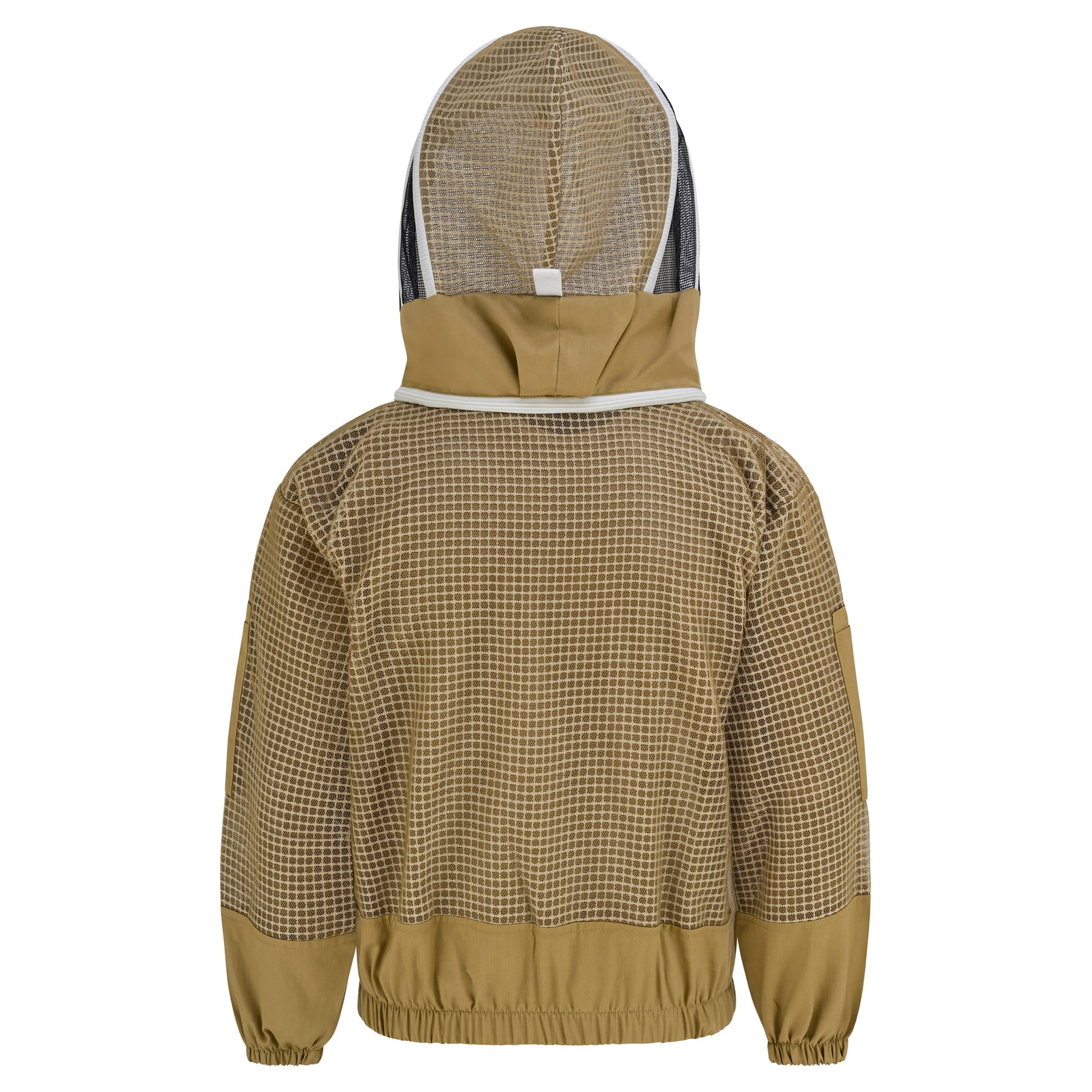 3 Layer Beekeeping Jacket with Fencing Veil- Khaki