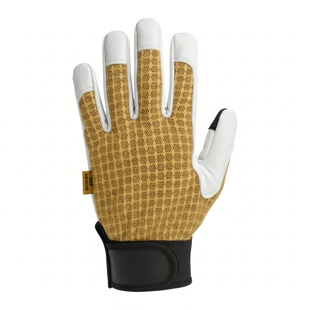 Khaki Bee Gloves